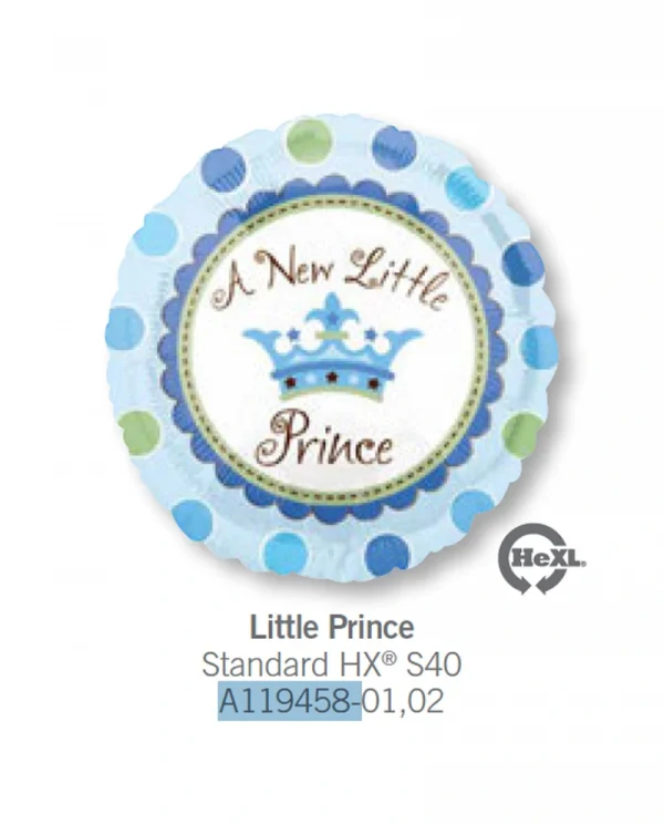 AA102 小王子皇冠鋁膜氣球 Little Prince Balloon