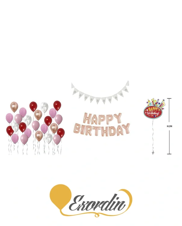 AB901 生日氣球套餐 Birthday Balloon PackageP