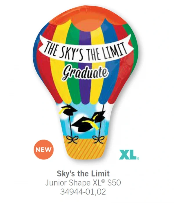 AC123 升空無上限鋁膜氣球 Skys the Limit Balloon
