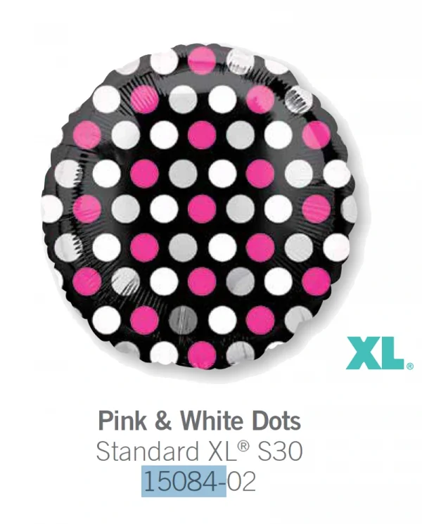 AD112 粉紅點鋁膜氣球 Pink Dots Balloon
