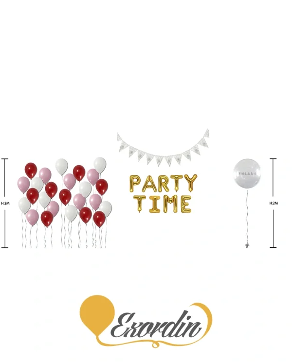 AD902 派對水晶氣球套餐 Party Message Balloon PackageP