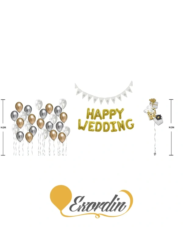 AE901 婚禮氣球套餐 Wedding Balloon PackageM