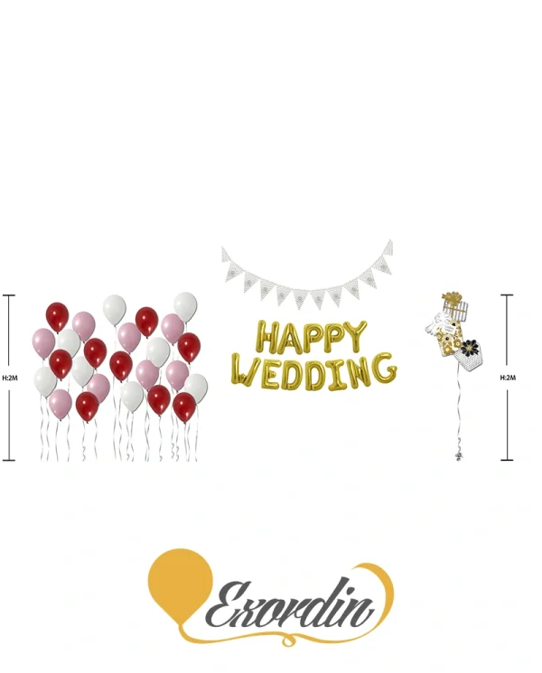 AE901 婚禮氣球套餐 Wedding Balloon PackageP