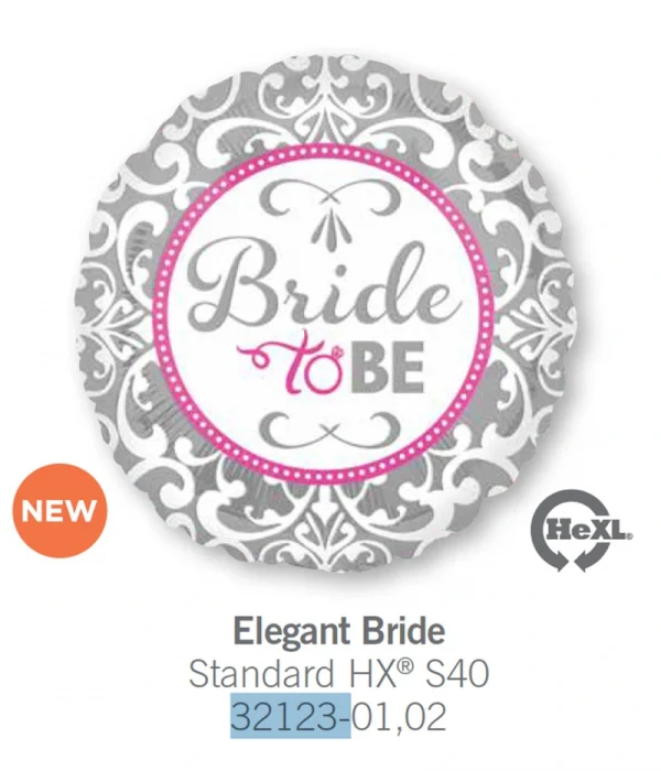 AF103 優雅的新娘鋁膜氣球 Elegant Bride Balloon