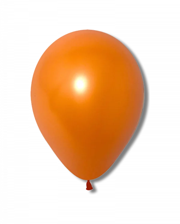 BC061 12 inch Fashion Orange Latex Balloon