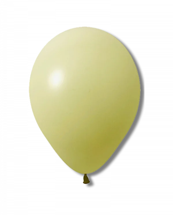 BC173 12 inch Ivory Pastel Latex Balloon