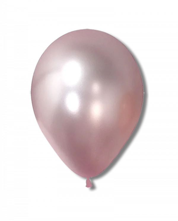 BC409 12 inch Satin Pink Latex Balloon