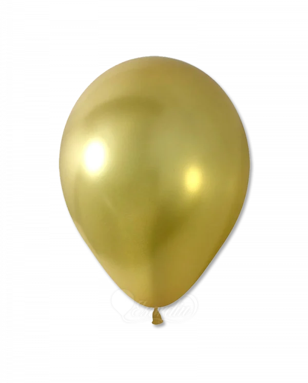 BC570 12 inch Metal Gold Latex Balloon