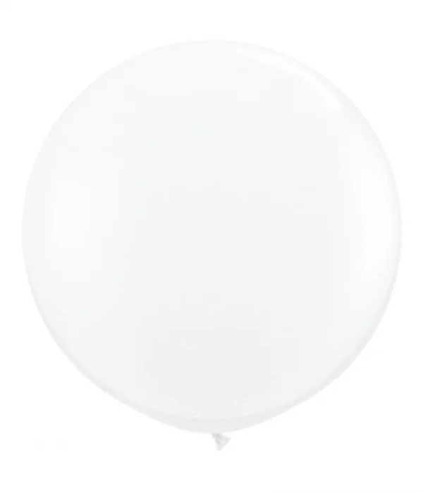 BC8005 36 inch Fashion White Latex Balloon