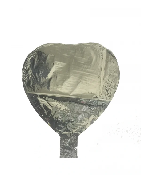 BE301 金屬銀心鋁膜氣球 Metallic Sliver Heart Balloon