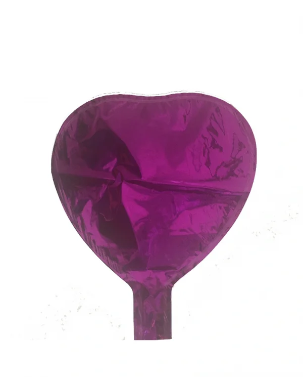BE305 金屬桃紅心鋁膜氣球 Metallic Peach Heart Balloon