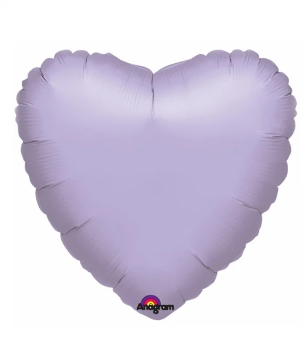 BE508 粉紫丁香心鋁膜氣球 Metallic Pearl Pastel Lilac Balloon