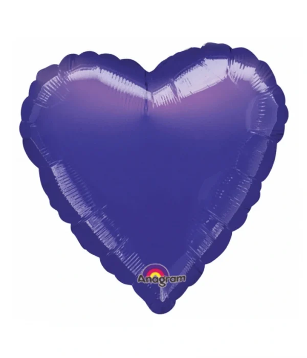 BE510 金屬紫心鋁膜氣球 Metallic Purple Balloon