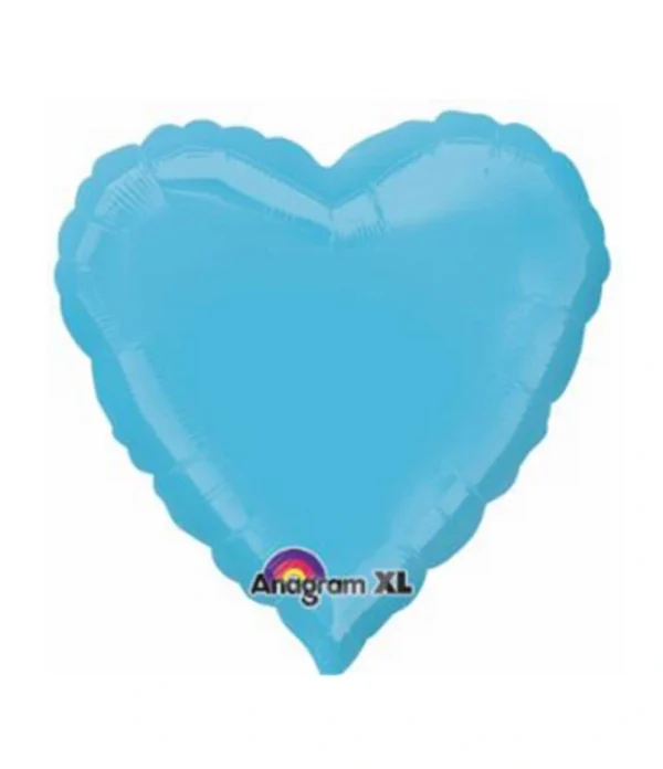 BE518 加勒比海藍心鋁膜氣球 Caribbean Blue Balloon