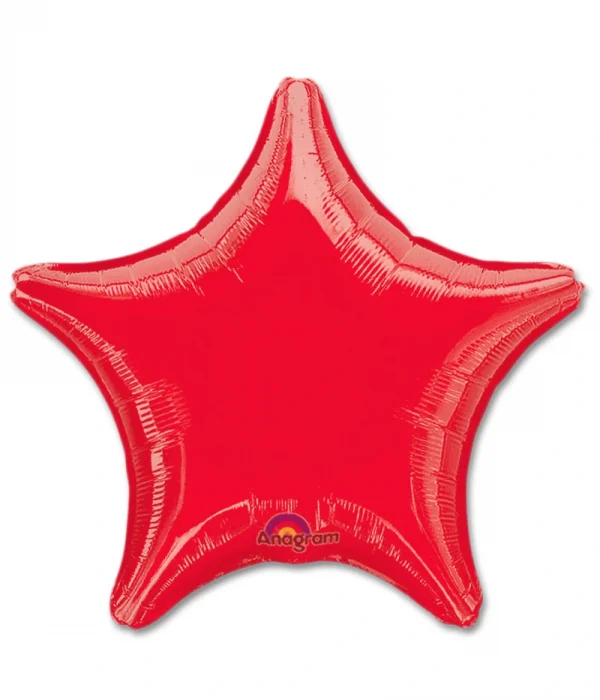 BF506 金屬紅星鋁膜氣球 Metallic Red Balloon