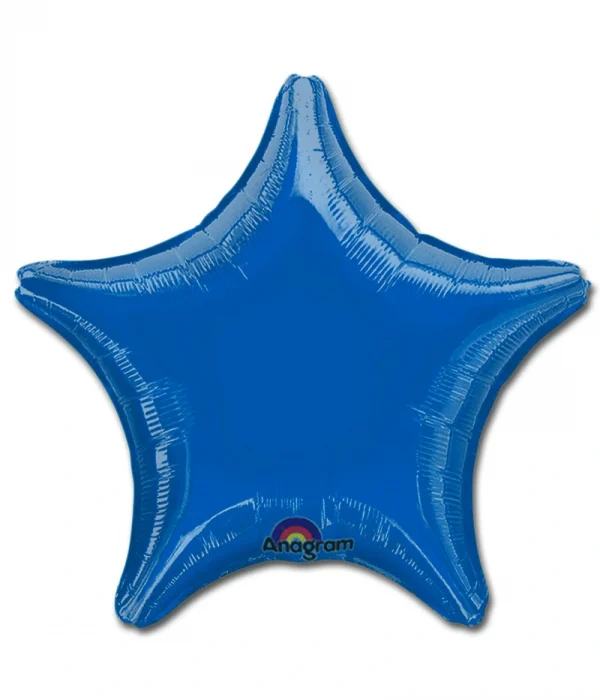 BF508 金屬藍星鋁膜氣球 Metallic Blue Balloon