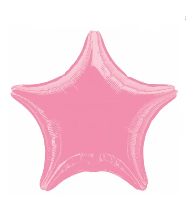 BF510 金屬粉紅星鋁膜氣球 Metallic Pink Balloon