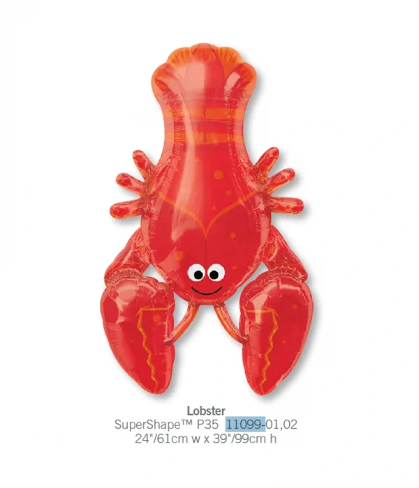 BL501 龍蝦鋁膜氣球 Lobster Balloon
