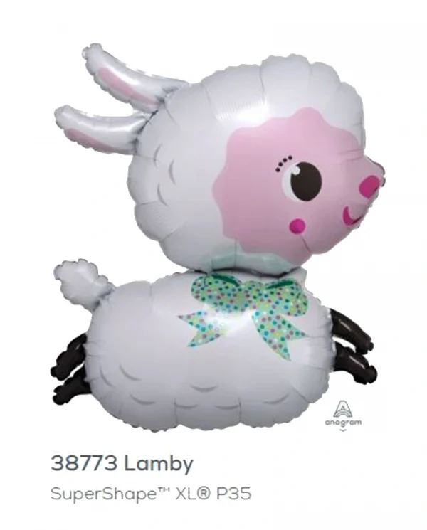 BL521 大綿羊鋁膜氣球 Lamby Balloon