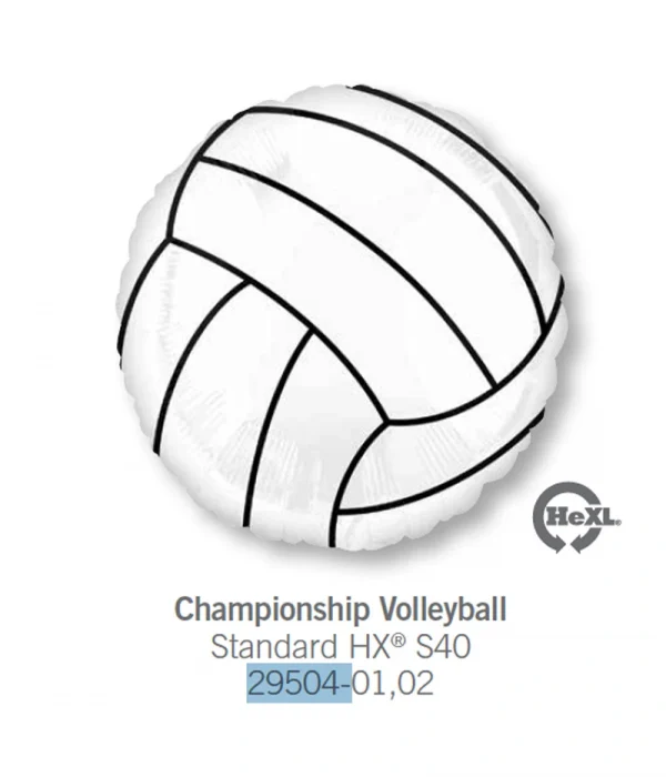 BM101 錦標賽排球鋁膜氣球 Championship Volleyball Balloon