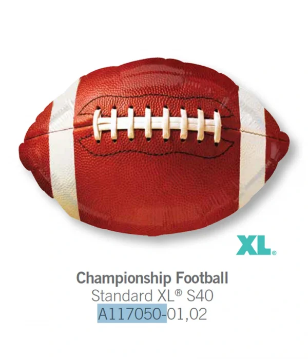 BM103 錦標賽欖球鋁膜氣球 Championship Football Balloon