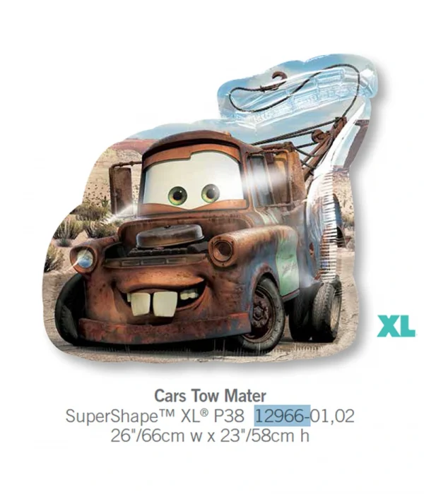 CB502 大拖線鋁膜氣球 Cars Tow Mater Balloon