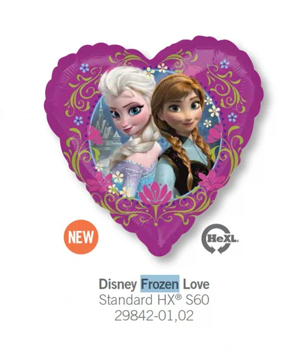 CC102 心型冰雪奇緣鋁膜氣球 Disney Frozen Love Balloon