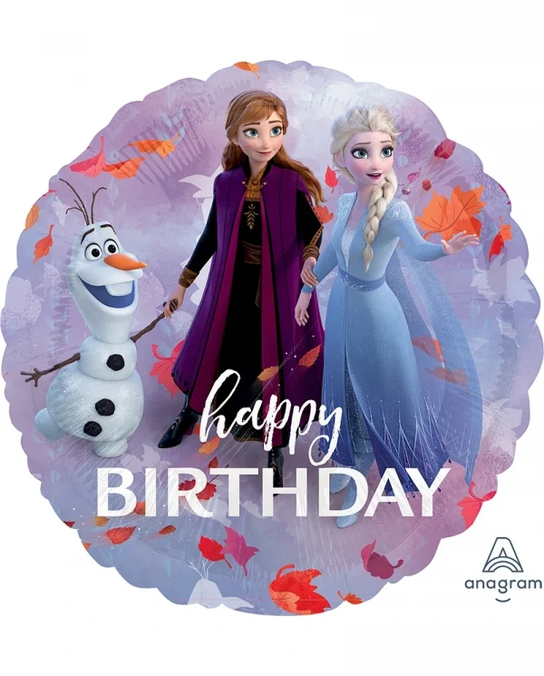 CC108 冰雪奇緣鋁膜氣球 Frozen2 Birthday Balloon