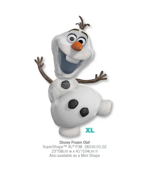 CC502 巨型雪寶鋁膜氣球 Disney Frozen Olaf Balloon