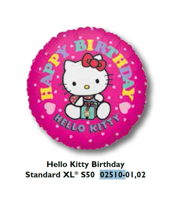 CD105 Hello Kitty 生日鋁膜氣球 Hello Kitty Birthday Balloon