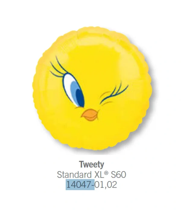CE106 翠兒頭鋁膜氣球 Tweety Balloon