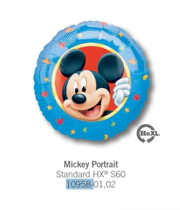 CF101 米奇肖像鋁膜氣球 Mickey Portrait Balloon