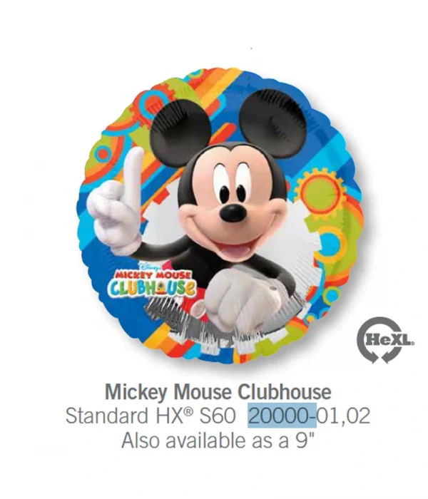 CF103 米奇奇妙屋鋁膜氣球 Mickey Mouse Clubhouse Balloon