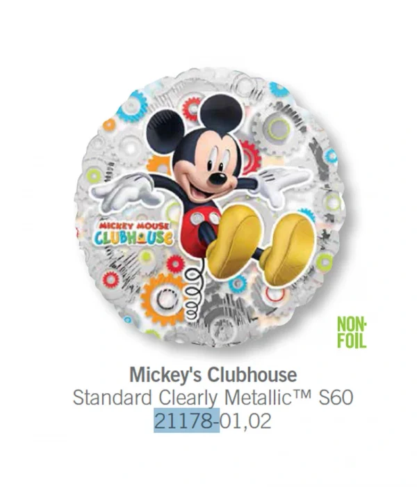 CF104 透明米奇鋁膜氣球 Mickys Clubhouse Balloon