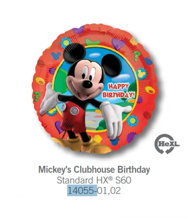 CF115 紅色生日米奇鋁膜氣球 Mickeys Clubhouse Birthday Balloon