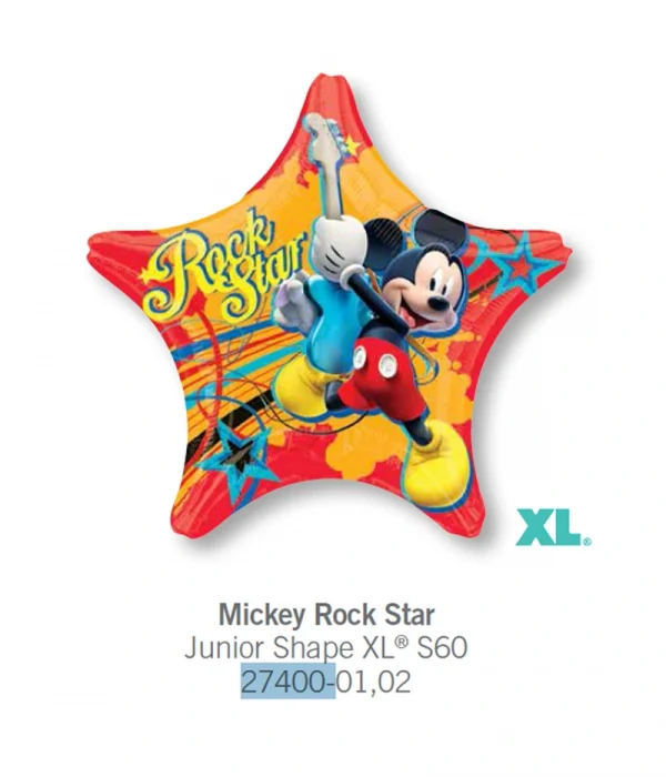CF118 米奇巨星鋁膜氣球 Mickey Rock Star Balloon