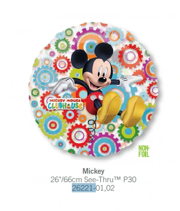 CF501 巨型透明米奇鋁膜氣球 Mickey Balloon