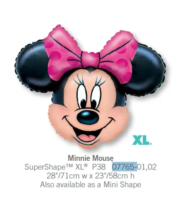 CF504 米妮頭鋁膜氣球 Minnie Mouse Balloon