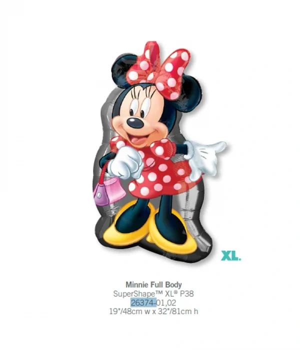 CF508 全身米妮鋁膜氣球 Minnie Full Body Balloon