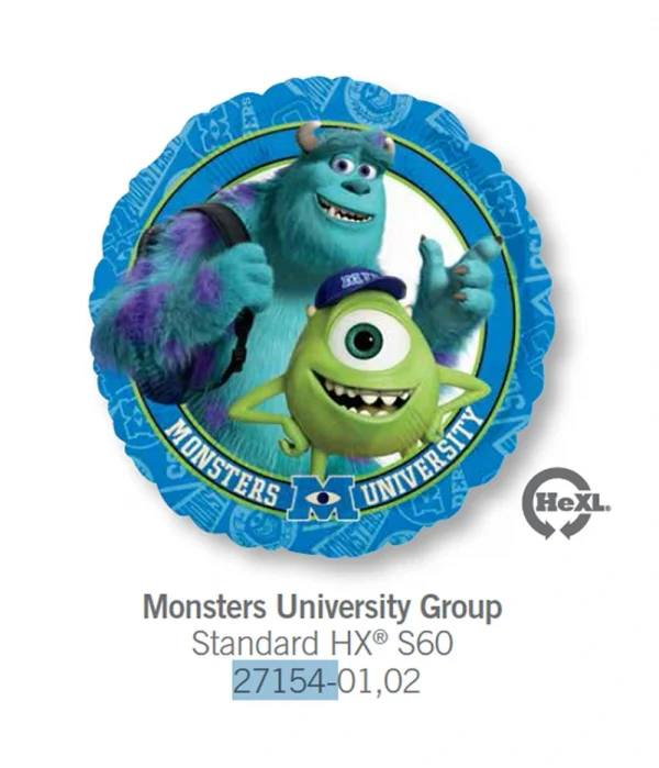 CG102 大眼仔和毛毛鋁膜氣球 Monster University Group Balloon