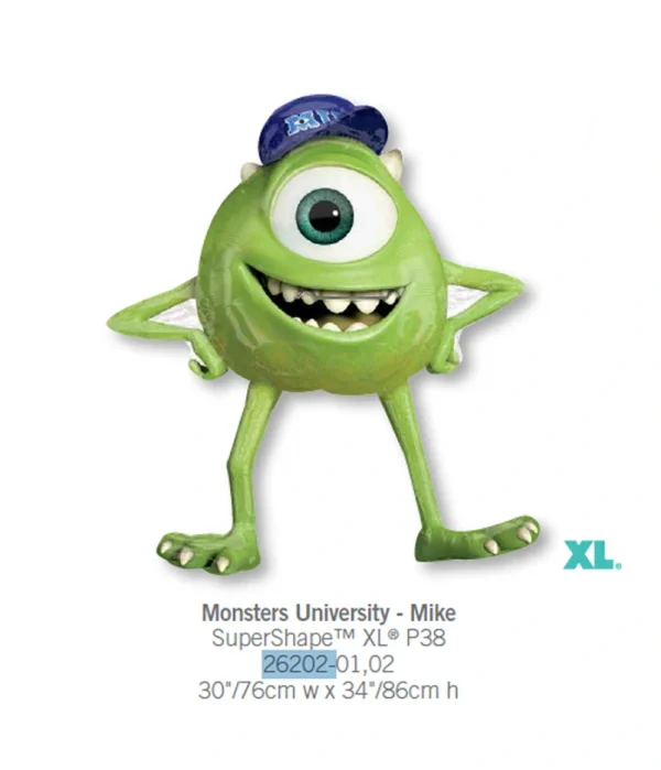 CG502 巨型大眼仔鋁膜氣球 Monster University Mike Balloon