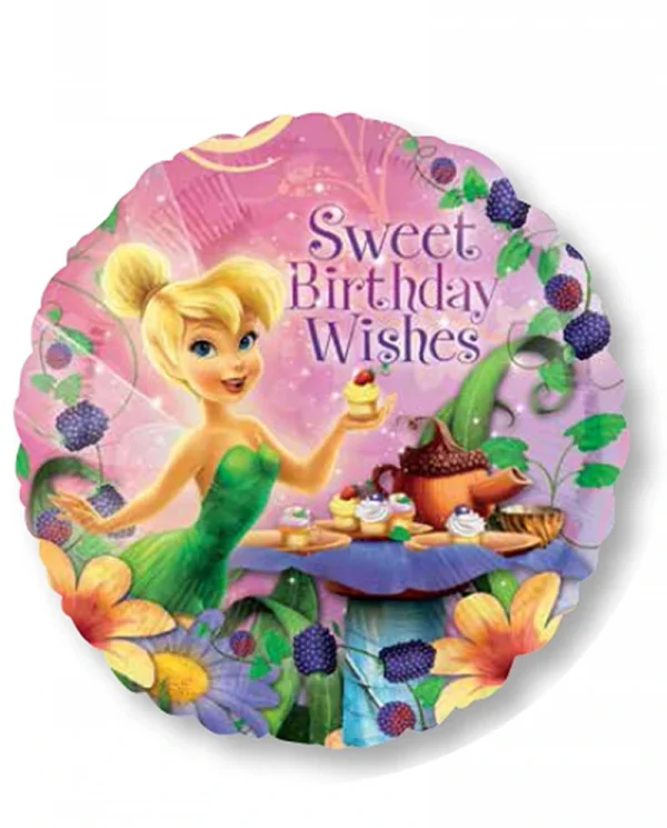 CK112 生日奇妙仙子鋁膜氣球 Yinker Bell Happy Birthday Wishes Balloon