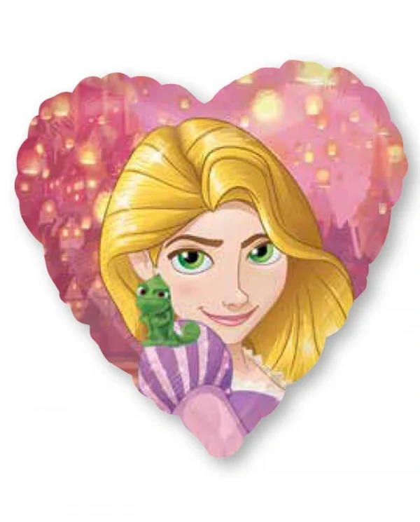 CK117 心型長髮公主鋁膜氣球 Rapunzel Heart Balloon