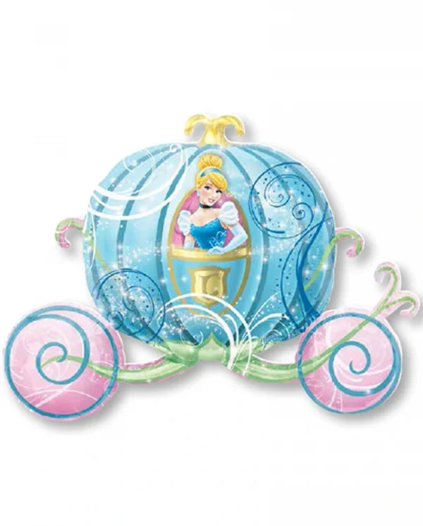 CK504 灰姑娘南瓜車鋁膜氣球 Cinderella Carriage Balloon