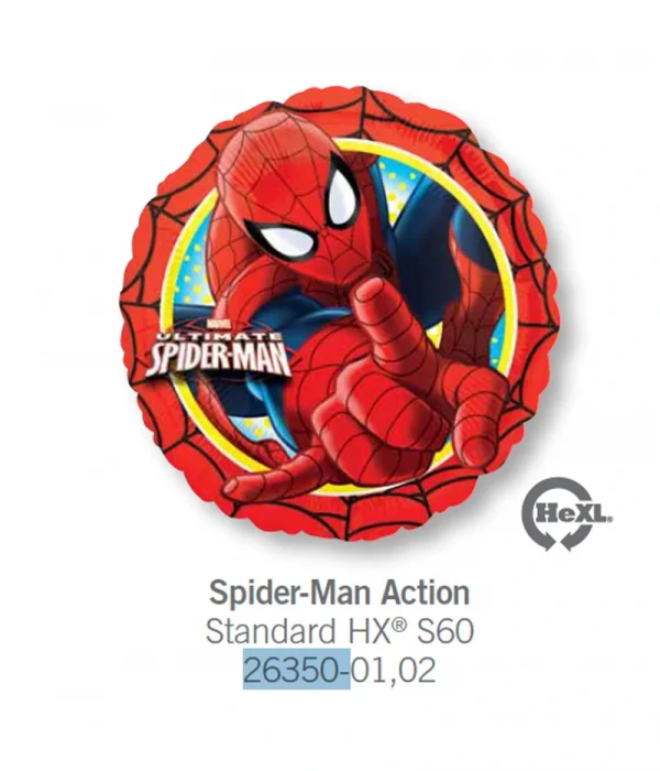 CP105 動感蜘蛛俠鋁膜氣球 Spider Man Action Balloon