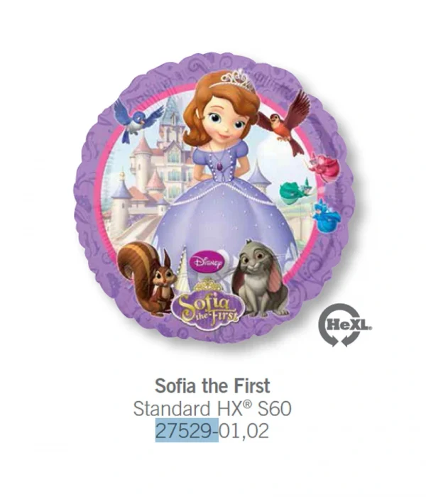 CQ101 蘇菲亞鋁膜氣球 Sofia the First Balloon