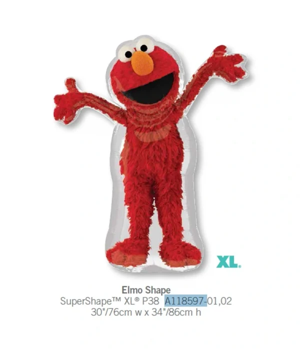 CR503 大型艾蒙鋁膜氣球 Elmo Shape Balloon