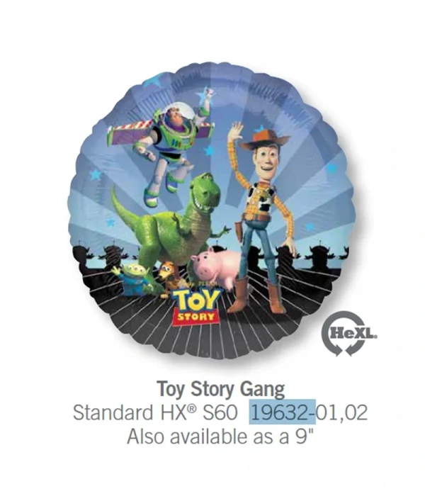 CS101 反斗奇兵鋁膜氣球 Toy Story Gang Balloon