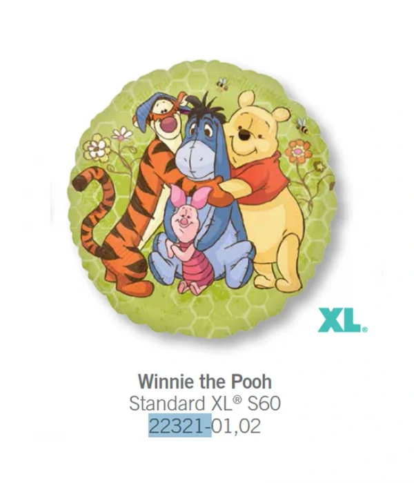 CU103 維尼與朋友們鋁膜氣球 Winnine the Pooh Balloon