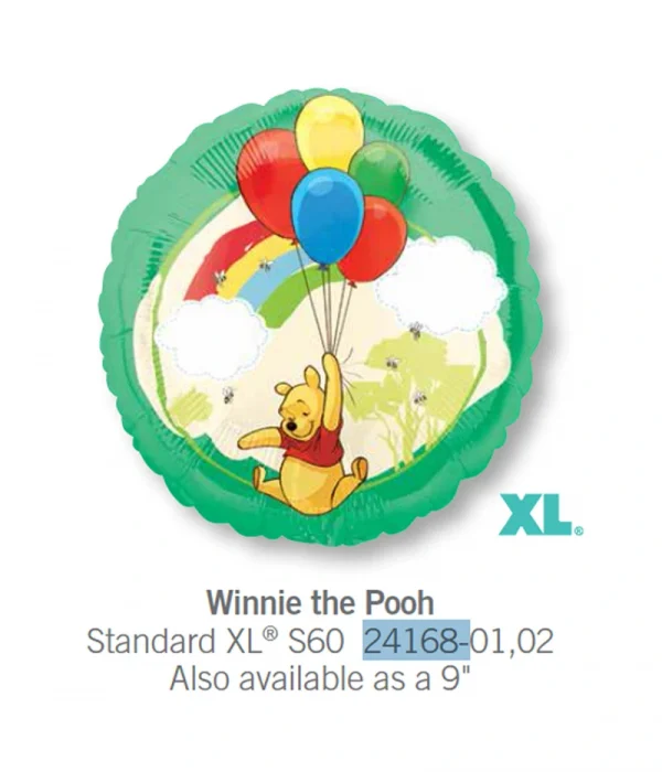CU105 氣球維尼鋁膜氣球 Winnine the Pooh Balloon